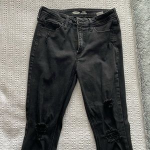 Rockstar Super Skinny High Rise ripped jeans